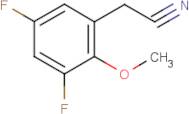 3,5-Difluoro-2-methoxyphenylacetonitrile