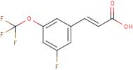 3-Fluoro-5-(trifluoromethoxy)cinnamic acid