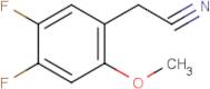 4,5-Difluoro-2-methoxyphenylacetonitrile