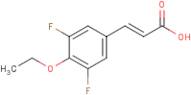4-Ethoxy-3,5-difluorocinnamic acid
