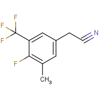 4-Fluoro-3-methyl-5-(trifluoromethyl)phenylacetonitrile