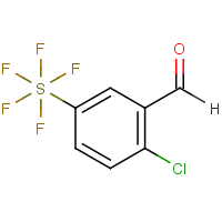 2-Chloro-5-(pentafluorosulfur)benzaldehyde