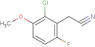 2-Chloro-6-fluoro-3-methoxyphenylacetonitrile