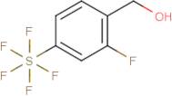 2-Fluoro-4-(pentafluorosulfur)benzyl alcohol