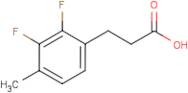 3-(2,3-Difluoro-4-methylphenyl)propionic acid