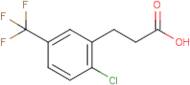 3-[2-Chloro-5-(trifluoromethyl)phenyl]propionic acid