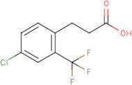 3-[4-Chloro-2-(trifluoromethyl)phenyl]propionic acid