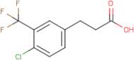 3-[4-Chloro-3-(trifluoromethyl)phenyl]propionic acid