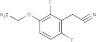 3-Ethoxy-2,6-difluorophenylacetonitrile