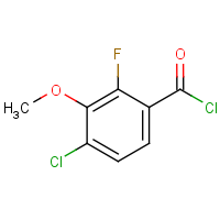 4-Chloro-2-fluoro-3-methoxybenzoyl chloride