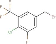 4-Chloro-3-fluoro-5-(trifluoromethyl)benzyl bromide