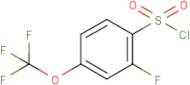 2-Fluoro-4-(trifluoromethoxy)benzenesulfonyl chloride