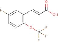5-Fluoro-2-(trifluoromethoxy)cinnamic acid