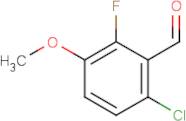 6-Chloro-2-fluoro-3-methoxybenzaldehyde