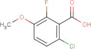 6-Chloro-2-fluoro-3-methoxybenzoic acid