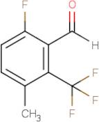 6-Fluoro-3-methyl-2-(trifluoromethyl)benzaldehyde