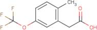 2-Methyl-5-(trifluoromethoxy)phenylacetic acid