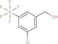 3-Chloro-5-(pentafluorosulfur)benzyl alcohol