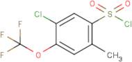 5-Chloro-2-methyl-4-(trifluoromethoxy)benzenesulfonyl chloride