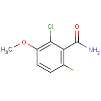 2-Chloro-6-fluoro-3-methoxybenzamide