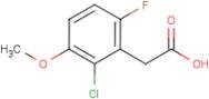 2-Chloro-6-fluoro-3-methoxyphenylacetic acid