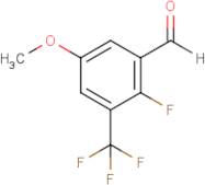 2-Fluoro-5-methoxy-3-(trifluoromethyl)benzaldehyde