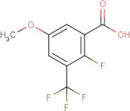2-Fluoro-5-methoxy-3-(trifluoromethyl)benzoic acid
