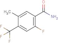 2-Fluoro-5-methyl-4-(trifluoromethyl)benzamide