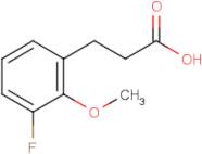 3-(3-Fluoro-2-methoxyphenyl)propionic acid