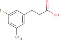 3-(3-Fluoro-5-methylphenyl)propionic acid