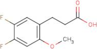 3-(4,5-Difluoro-2-methoxyphenyl)propionic acid