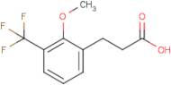 3-[2-Methoxy-3-(trifluoromethyl)phenyl]propionic acid