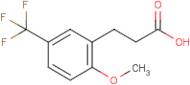 3-[2-Methoxy-5-(trifluoromethyl)phenyl]propionic acid