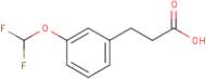 3-[3-(Difluoromethoxy)phenyl]propionic acid