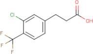 3-[3-Chloro-4-(trifluoromethyl)phenyl]propionic acid