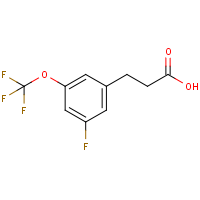 3-[3-Fluoro-5-(trifluoromethoxy)phenyl]propionic acid