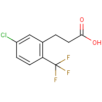 3-[5-Chloro-2-(trifluoromethyl)phenyl]propionic acid