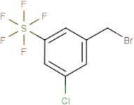 3-Chloro-5-(pentafluorosulphur)benzyl bromide