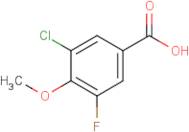 3-Chloro-5-fluoro-4-methoxybenzoic acid