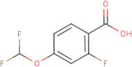 4-(Difluoromethoxy)-2-fluorobenzoic acid
