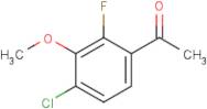 4'-Chloro-2'-fluoro-3'-methoxyacetophenone