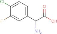 4-Chloro-3-fluoro-DL-phenylglycine