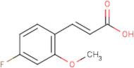 4-Fluoro-2-methoxycinnamic acid