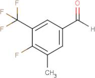 4-Fluoro-3-methyl-5-(trifluoromethyl)benzaldehyde