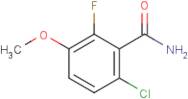 6-Chloro-2-fluoro-3-methoxybenzamide