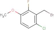 6-Chloro-2-fluoro-3-methoxybenzyl bromide