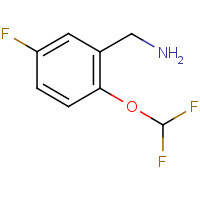 2-(Difluoromethoxy)-5-fluorobenzylamine