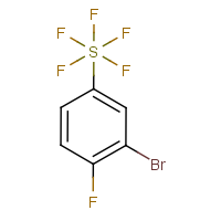 3-Bromo-4-fluorophenylsulphur pentafluoride