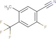 2-Fluoro-5-methyl-4-(trifluoromethyl)benzonitrile