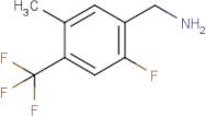 2-Fluoro-5-methyl-4-(trifluoromethyl)benzylamine